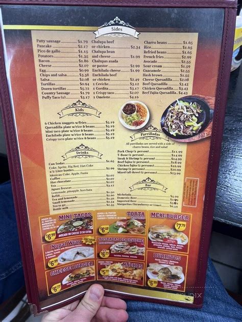 Online Menu of Rey Del Taco, Floresville, TX